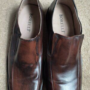 Borelli Men’s Trenton Black Slip On Toe Loafers Shoes Size 11 M